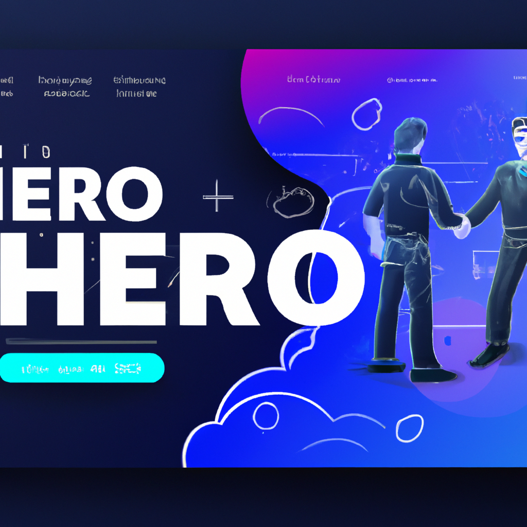 Hero banner with a handshake between business professionals against a backdrop of digital security elements, perfect for landing page. Style: Minimalist, Theme: Corporate