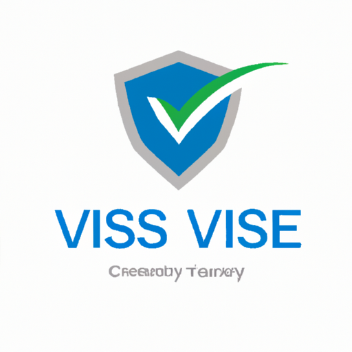 Clean corporate logo design featuring a shield and checkmark symbol for a safe site affiliate marketing brand. Style: Minimalist, Theme: Corporate